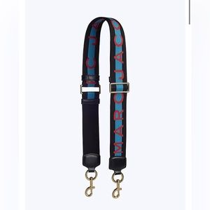 Marc Jacobs Webbing Strap In Blue